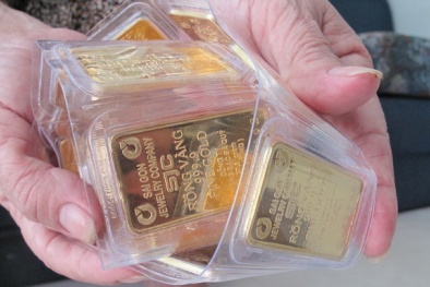 Giá vàng tăng nhẹ lên 35,51 triệu đồng/lượng