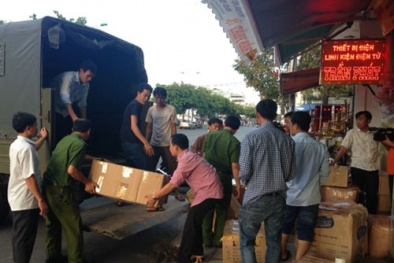 Đột kích cơ sở làm bột ngọt giả