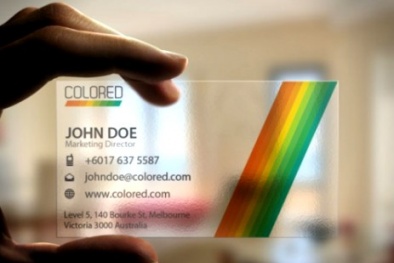 Card visit của CEO công nghệ thiết kế thế nào?