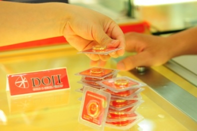 Vàng nội đang đắt hơn vàng ngoại đến 2,7 triệu đồng/lượng