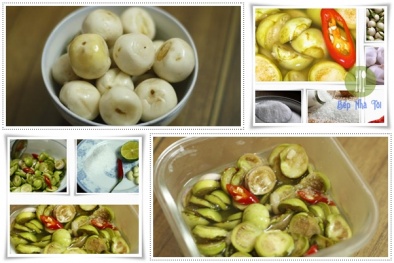 Cách muối cà pháo trắng giòn không bị váng