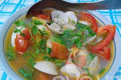 Canh ngon hải sản nức lòng người ăn