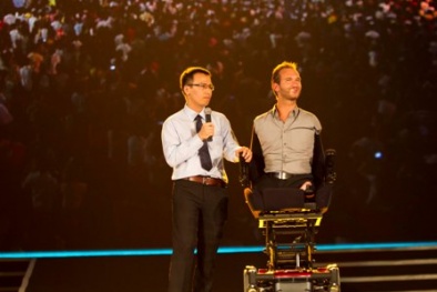 Nick Vujicic, Xuân Bắc hội ngộ tại Tỏa sáng nghị lực Việt 