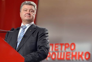 Tình hình Ukraine 26/5: Ông Petro Poroshenko chiến thắng bầu cử Tổng thống