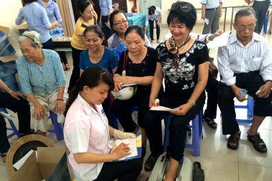 Vinamilk chăm sóc sức khoẻ cho người cao tuổi TP. Hồ Chí Minh