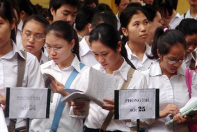 Hôm nay, hơn 910 nghìn thí sinh dự thi tốt nghiệp THPT 2014