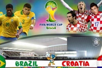 Đội tuyển Brazil gặp đội tuyển Croatia: Sức ép từ khán giả nhà