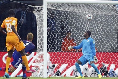 Kết quả trận đấu Bờ Biển Ngà - Nhật Bản World Cup 2014: 2-1