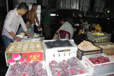 Nhiễm thuốc trừ sâu nặng từ trái cây Trung Quốc 