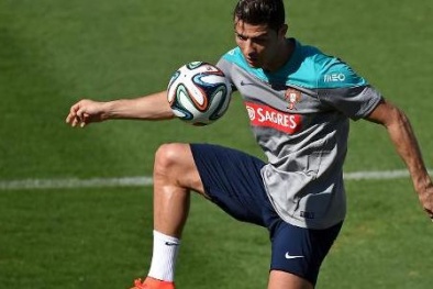Trận Đức gặp Bồ Đào Nha World Cup 2014: Ronaldo không ngán Đức