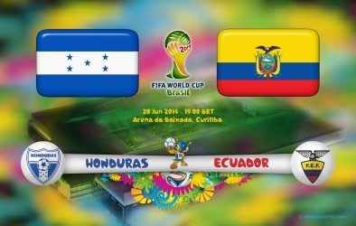 Link sopcast xem trực tiếp trận Honduras - Ecuador