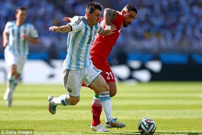 Kết quả tỉ số trận đấu Argentina – Iran World Cup 2014: 1-0