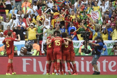 Kết quả tỉ số trận đấu Bỉ - Nga World Cup 2014: Bỉ thắng 1-0