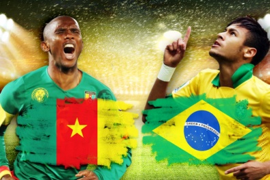 Link xem trực tiếp trận Cameroon - Brazil World Cup 2014
