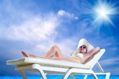 Tắm nắng cũng gây nghiện như hút ma túy