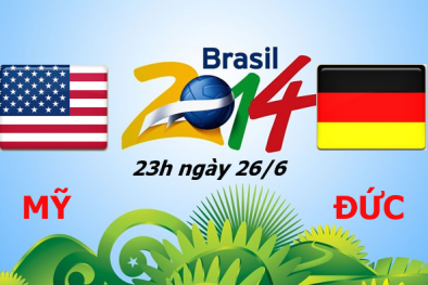 Link sopcast xem trực tiếp trận Mỹ vs Đức 23h00 ngày 26/6  World Cup 2014