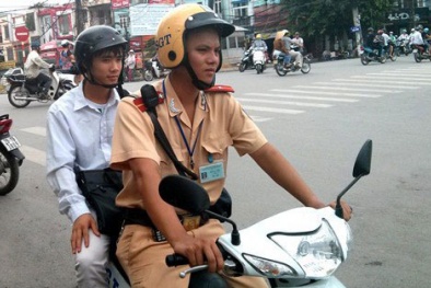 CSGT sẽ hỗ trợ đưa thí sinh đi thi đại học 2014