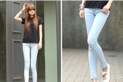 5 cách mix đồ đơn giản mà đẹp với quần jean skinny 