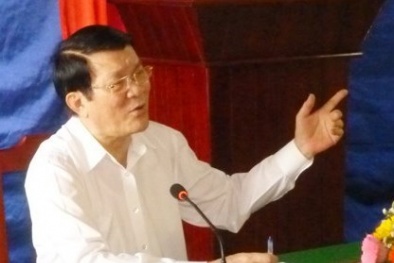 Chủ tịch nước Trương Tấn Sang: Không ai có thể độc chiếm Biển Đông!