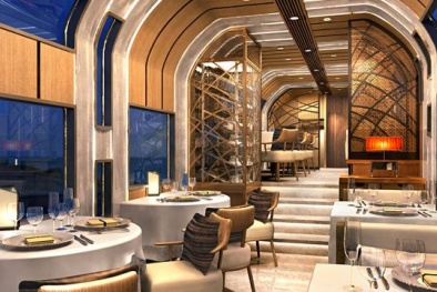 Tàu hỏa Nhật mang nội thất siêu xe Ferrari