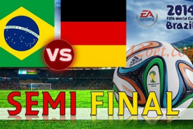 Link sopcast xem trực tiếp trận Brazil đấu với Đức 3h đêm nay 9/7