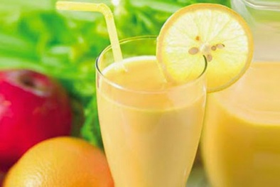 Nguy hại từ sinh tố trái cây giá rẻ 