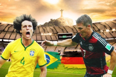 Kết quả tỉ số trận đấu Brazil – Đức bán kết World Cup 2014: 1-7