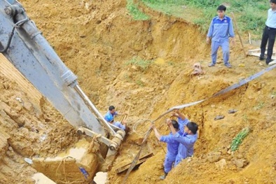 Lãnh đạo Hà Nội nói gì về đường ống dẫn nước sông Đà vỡ?