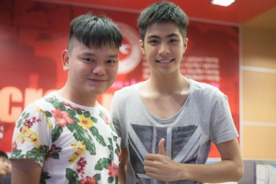 Trịnh Tú Trung ‘cặp kè’ với trai đẹp Thái Lan tại Việt Nam