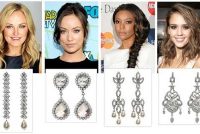 Cách chọn bông tai hợp dáng cho chị em