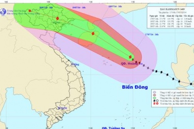 Đêm nay bão số 2 gây mưa lớn, lũ dâng nhanh trên các sông Bắc Bộ