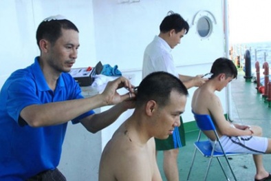 Một ngày bình dị ở Hoàng Sa