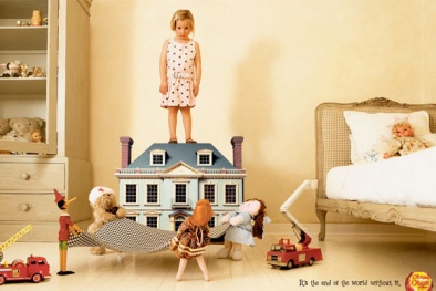 9 quảng cáo cho bé dễ thương khó cưỡng 