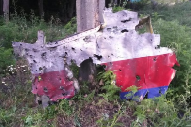 Trên xác máy bay MH 17 có lỗ đạn súng máy