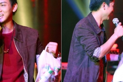 Hoài Lâm xúc động vì quà “độc” của fan