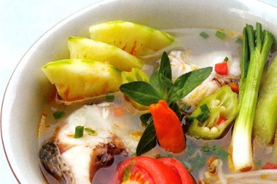 Cách nấu canh chua cá lóc hương vị Nam bộ