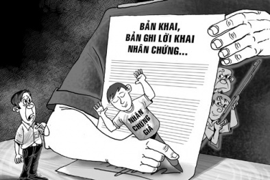 Điều tra viên làm giả cả nhân chứng