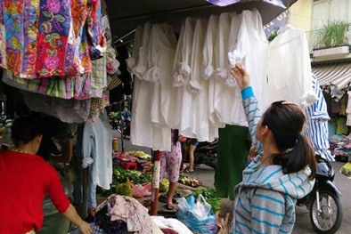 Ế hàng, chợ “si đa” méo mặt