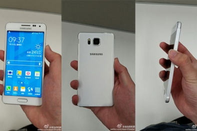 Lộ diện Samsung Galaxy Alpha