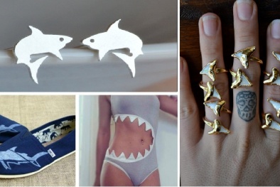 10 phụ kiện thời trang độc đáo lấy cảm hứng từ cá mập
