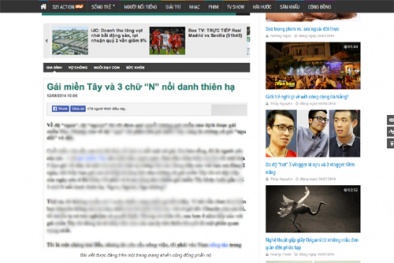 Viết bài phản cảm: Báo điện tử Trí Thức Trẻ bị đình bản, nộp phạt hơn 200 triệu đồng