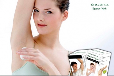 Bài thuốc chữa mùi hôi nách, hôi chân và vùng kín không tái phát