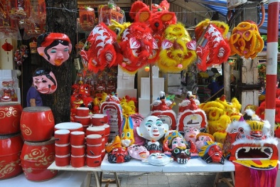 Thị trường đồ chơi trung thu truyền thống nở rộ