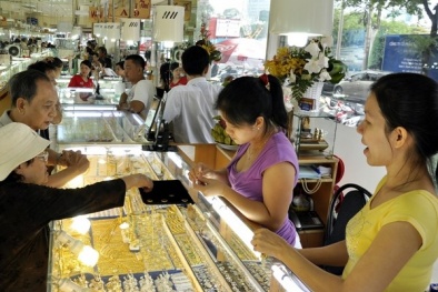 Giá vàng ngày 25/8/2014: Thiếu lực hỗ trợ trong ngắn hạn làm vàng giảm giá