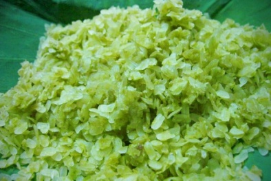 Cốm - món ngon của mùa thu Hà Nội