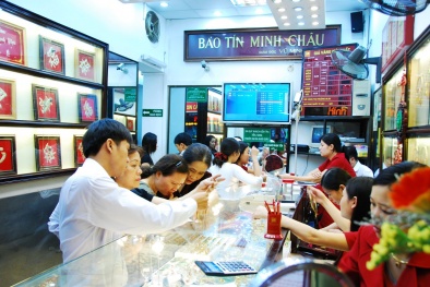 Giá vàng ngày 29/8/2014: Đà tăng nhờ căng thẳng chính trị leo thang