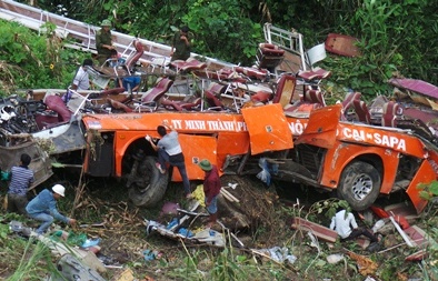 Giải mã hộp đen để xác minh thông tin xe khách đổ đèo với tốc độ 37km/h