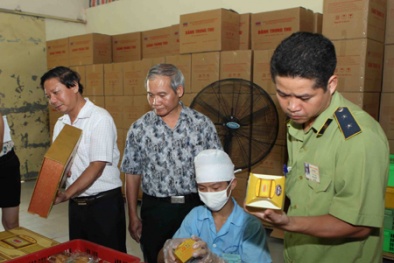 Hà Nội: Lấy mẫu bánh trung thu kiểm nghiệm an toàn thực phẩm