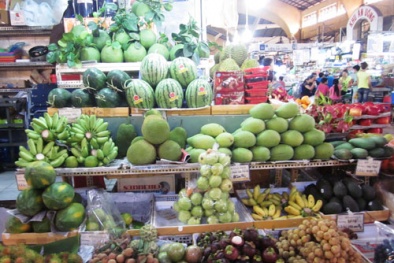 Rau quả, trái cây Thái Lan lấn át hàng Việt