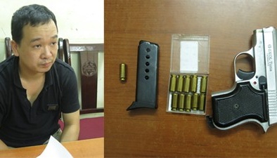 Hà Nội: Đi Lexus thủ súng ngắn phòng thân